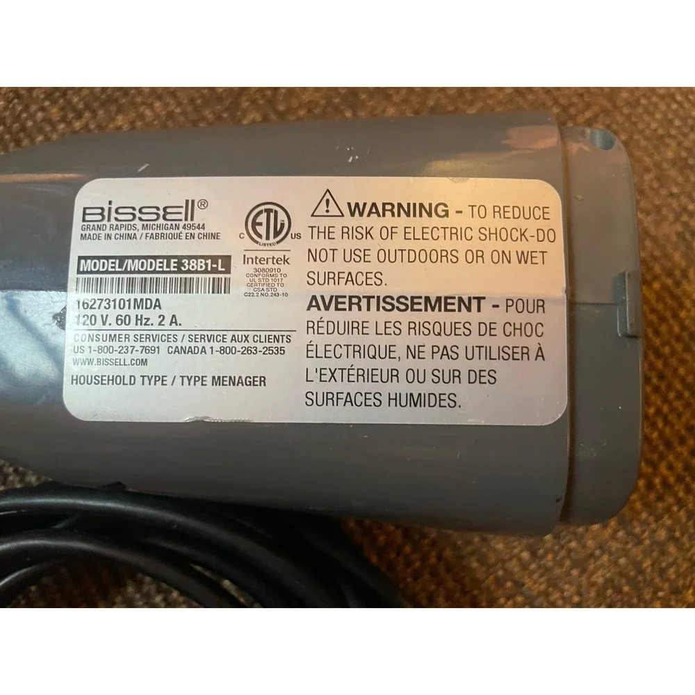 BISSELL 3in1 Lightweight Vacuum  3881 REPLACEMENT Motor/Base part